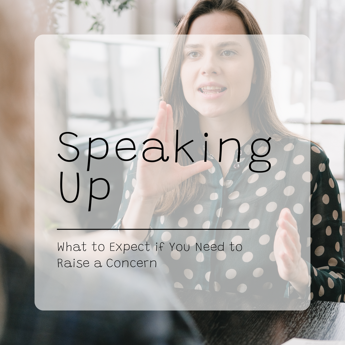 Two people are speaking animatedly.