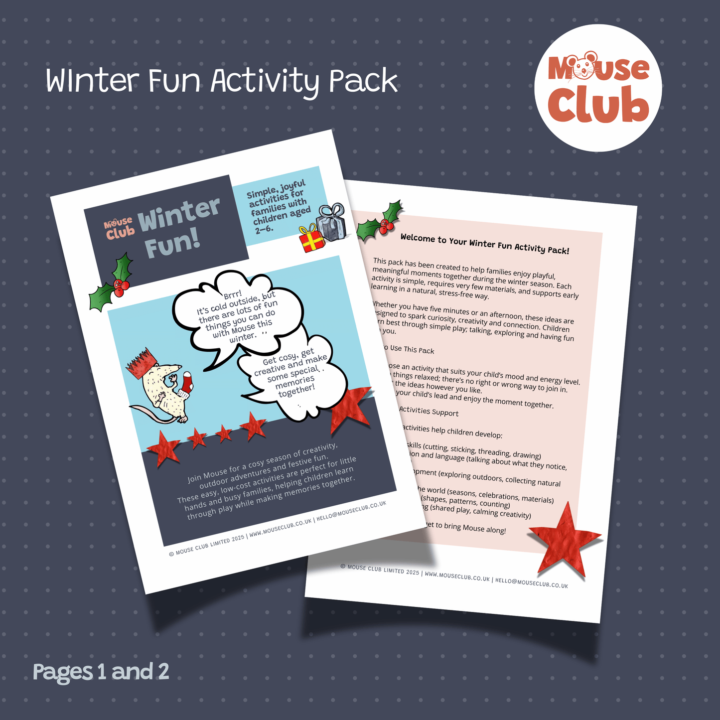 Winter Fun Activity Pack
